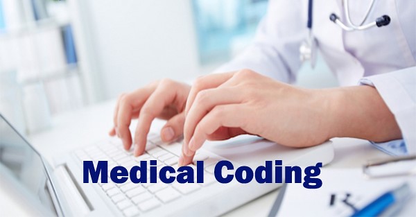 Visual of medical codes and documentation.